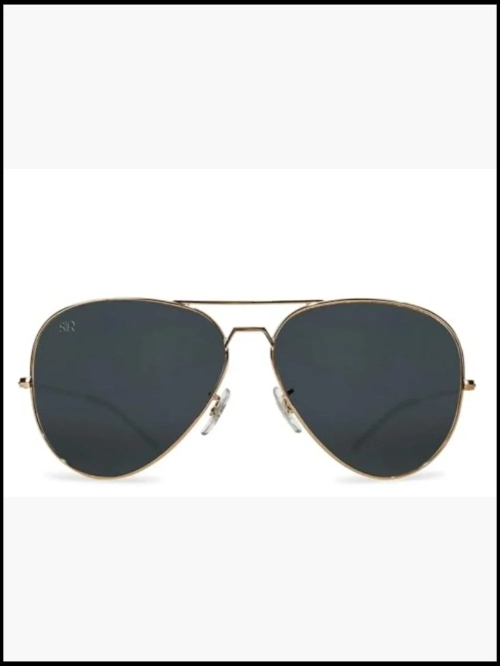 Classic Aviator Frame with Polarized Lens Sunglasses